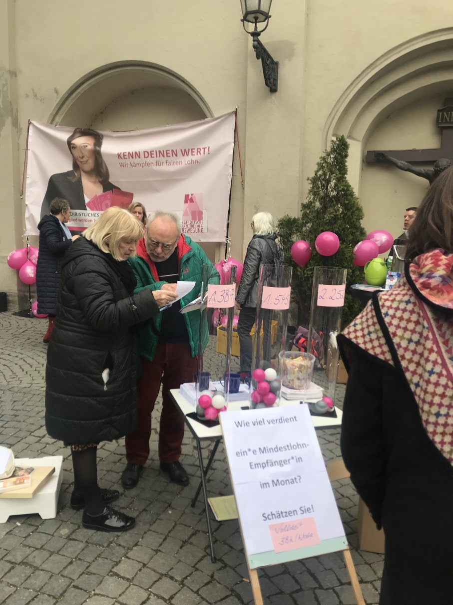 KAB-Infostand 29.02.2020 in München