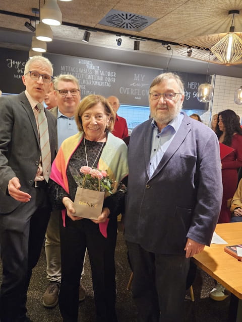 Ehrung von Hanne Möller beim KAB-Jahresempfang 2026.