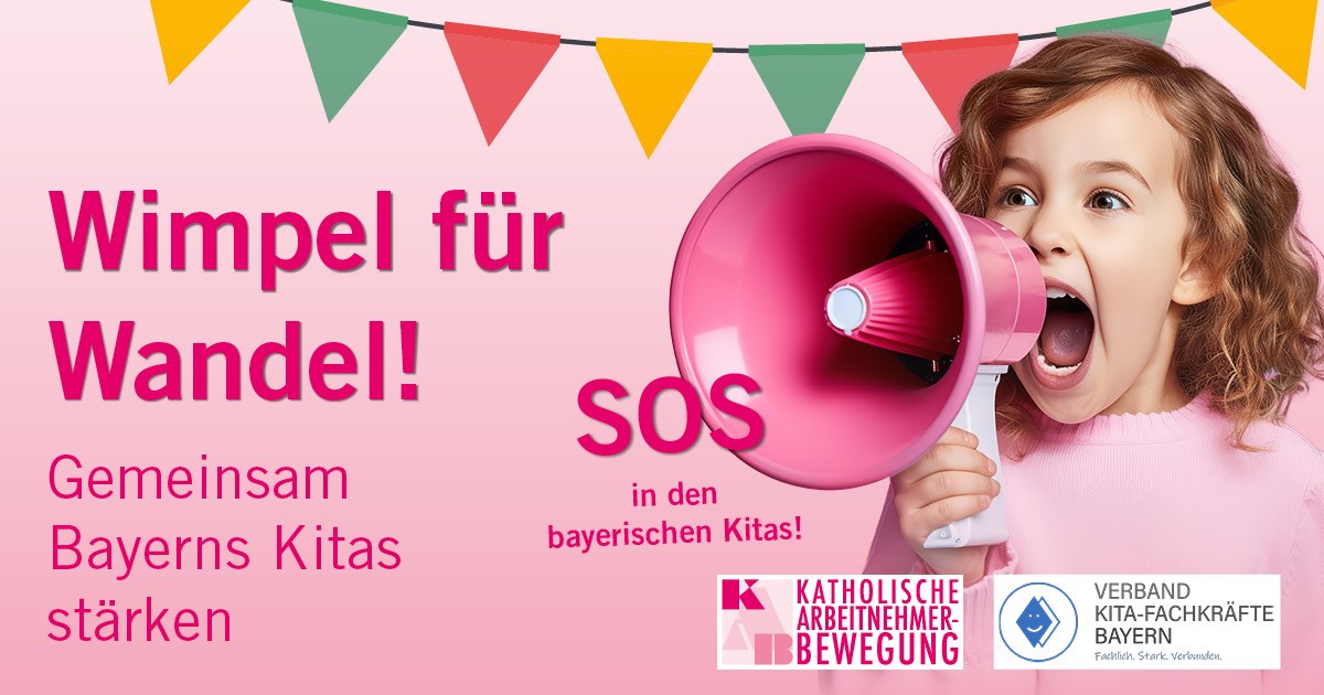 Header "Wimpel für Wandel"