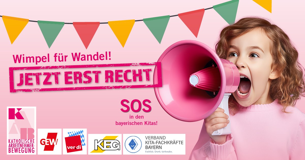 Wimpel für Wandel! Jetzt erst recht