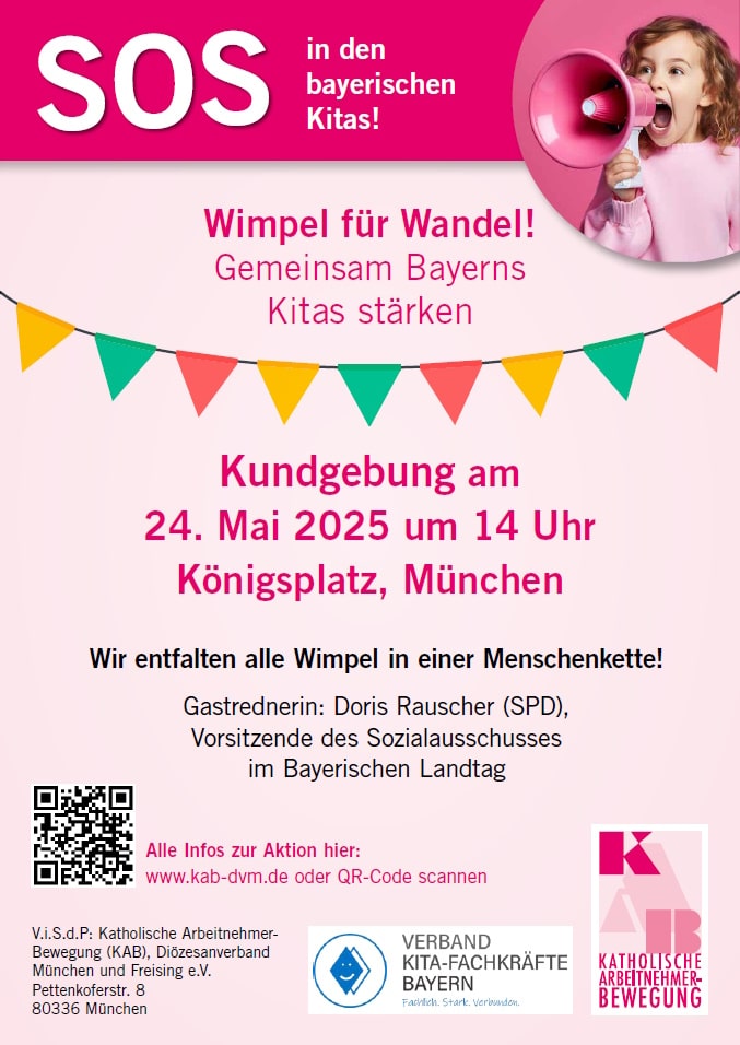 Plakat Demo Königsplatz 24.05.2025